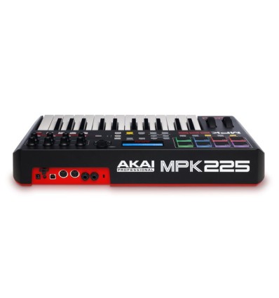 Akai MPK225: Controlador MIDI Profesional de 25 Teclas Semi-pesadas