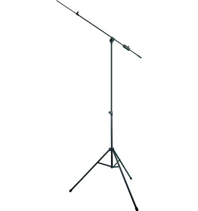 Soporte de micrófono profesional Proel PRO300BK con brazo telescópico