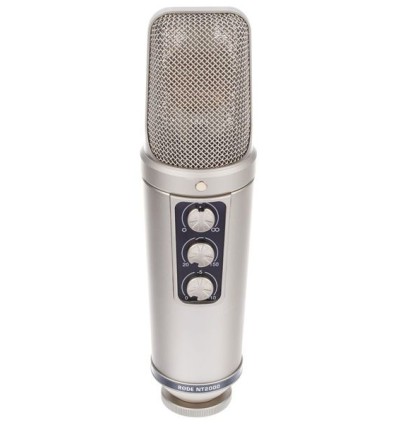 RØDE NT2000 – Micrófono de condensador multipatrón con control