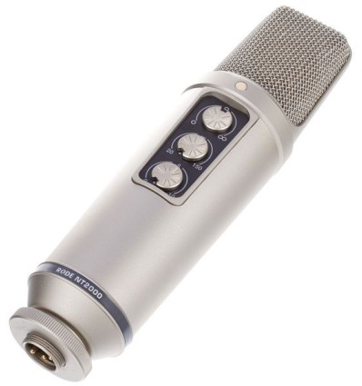 RØDE NT2000 – Micrófono de condensador multipatrón con control