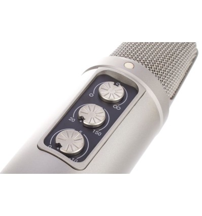 RØDE NT2000 – Micrófono de condensador multipatrón con control