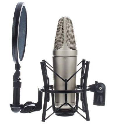 RØDE NT2-A Studio Solution Kit – Micrófono de condensador multipatrón