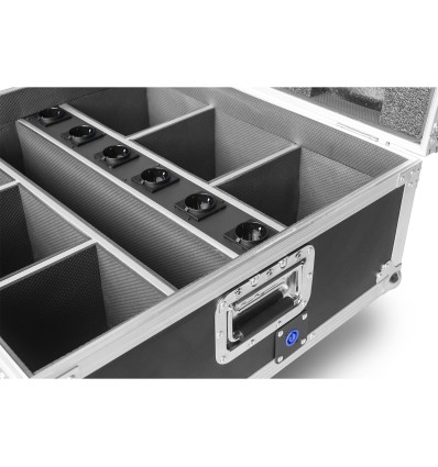 BEAMZ 150.781 FCBP6 FLIGHTCASE PARA 6X WBP612IP CON CARGADOR