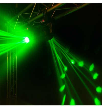 BEAMZ 150.44 PANTHER 80 CABEZA MÓVIL LED CON LENTES ROTATIVAS