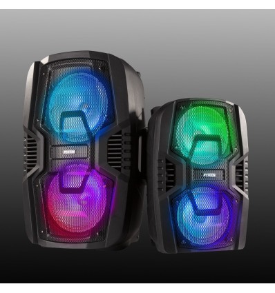 FENTON 170.02 FT208LED SISTEMA PORTÁTIL DE SONIDO 2X 8"