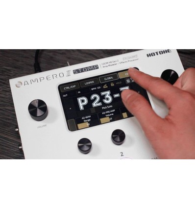 HOTONE AMPERO II STOMP multiefectos digital de guitarra