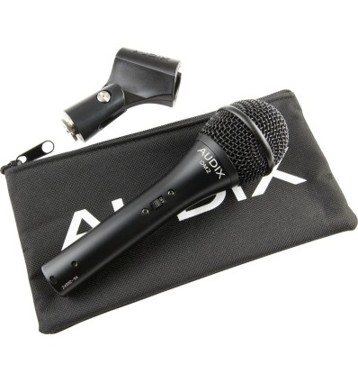 AUDIX OM2 micrófono dinámico vocal hipercardioide con on of metálico