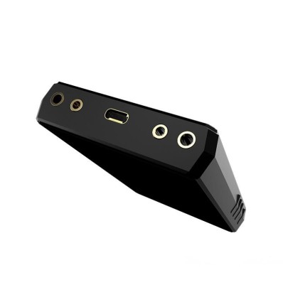 HiBy R8 reproductor insignia de la marca.