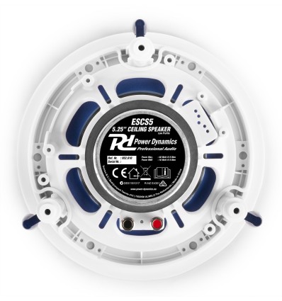POWER DYNAMICS 952.610 ESCS5 CONJUNTO ALTAVOCES DE TECHO DE BAJO PERFIL 5,25”