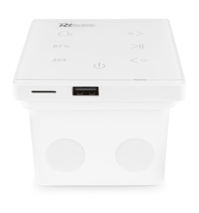 POWER DYNAMICS 952.454 POWERLINE A50W AMPLIFICADOR EMPOTRABLE BT BLANCO