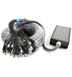 PD CONNEX 176.262 CX166 MANGUERA ESCENARIO 24-IN 4-OUT XLR 30 METROS