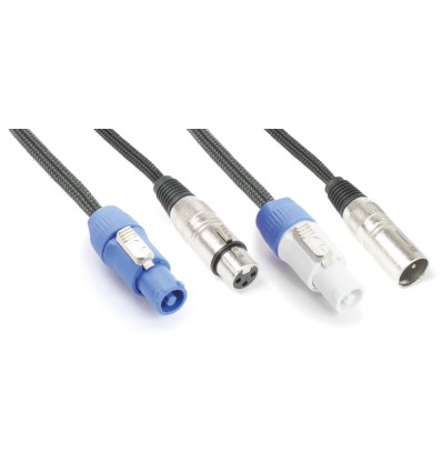 PD CONNEX 176.711 CX05-3 AUDIO COMBI CABLE ALIMENTACION B - XLR F/ ALIMENTACION A - XLR M 3M
