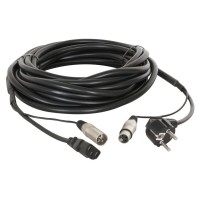 PD CONNEX 176.649 CX02-20 AUDIO COMBI CABLE SCHUKO - XLR 20M