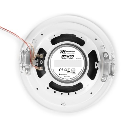 POWER DYNAMICS 952.482 BTW30SET WALL MOUNTED AUDIO SYSTEM WITH 2 X15W CEILING SPEAKERS