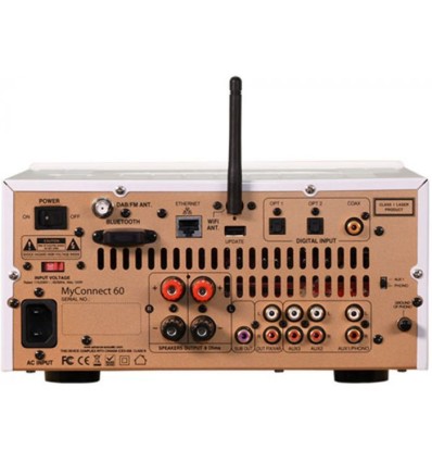 Amplificador de clase AB reproductor de audio.