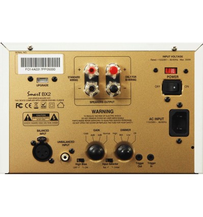 Amplificador de potencia mono de 215W.