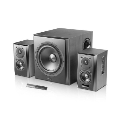 El Edifier S351DB es el Edifier S350DB acabado en negro