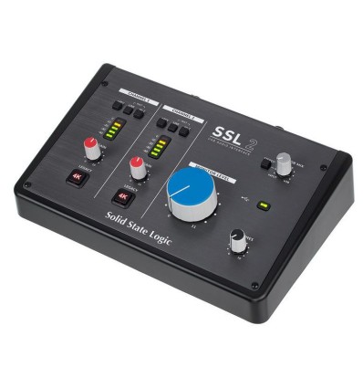 SSL2 interfaz de audio de calidad profesional.
