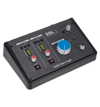 SSL2 interfaz de audio de calidad profesional.