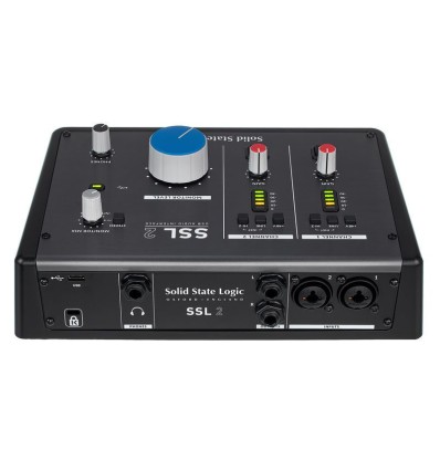 SSL2 interfaz de audio de calidad profesional.