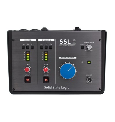 SSL2 interfaz de audio de calidad profesional.