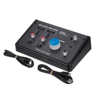 SSL2 interfaz de audio de calidad profesional.