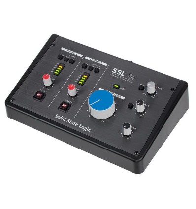 SSL2 interfaz de audio de calidad profesional.