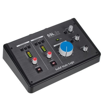 SSL2 interfaz de audio de calidad profesional.