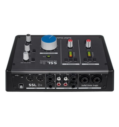 SSL2 interfaz de audio de calidad profesional.