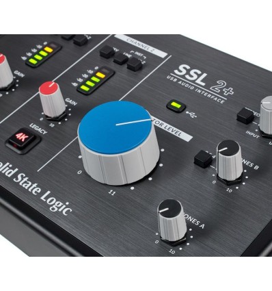 SSL2 interfaz de audio de calidad profesional.
