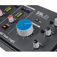 SSL2 interfaz de audio de calidad profesional.