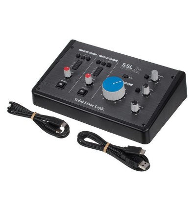 SSL2 interfaz de audio de calidad profesional.