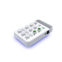 Mackie M-Caster Live White - Mesa de mezclas portátil para streaming