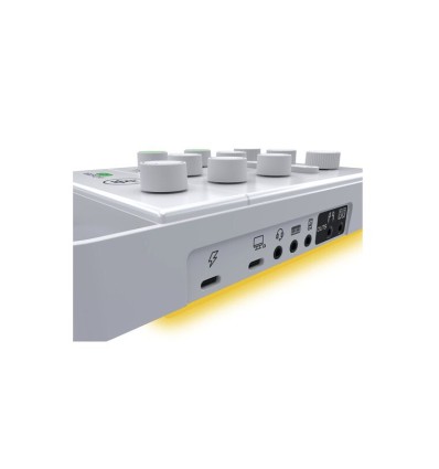 Mackie M-Caster Live White - Mesa de mezclas portátil para streaming