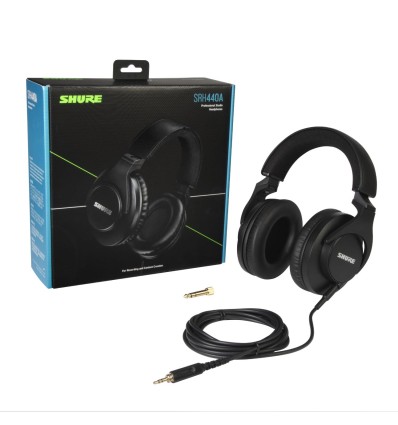 Los auriculares SRH440A ofrecen una respuesta detallada y mejorada