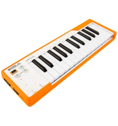 Arturia MicroLab Orange - Controlador MIDI USB de 25 teclas