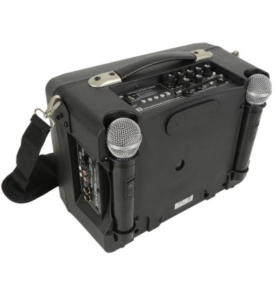 QTX 178.808UK DELTA-50 EQUIPO PORTÁTIL CON BATERÍA Y MICRÓFONOS