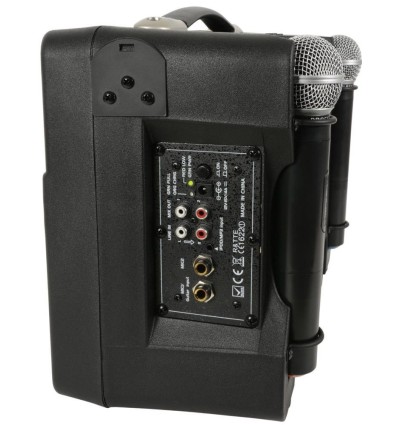 QTX 178.808UK DELTA-50 EQUIPO PORTÁTIL CON BATERÍA Y MICRÓFONOS