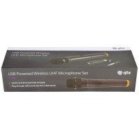 QTX 171.806UK U-MIC MICRÓFONO INALÁMBRICO UHF DE MANO ALIMENTADO POR USB FRECUENCIA: 863.2MHZ QTX 171.806UK U-MIC MICRÓFONO INALÁMBRICO UHF DE MANO ALIMENTADO POR USB FRECUENCIA: 863.2MHZ