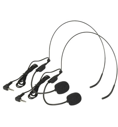 QTX 171.812UK U-MIC SISTEMA INALÁMBRICO UHF CON 2 MICROS DE DIADEMA POR USB FRECUENCIA: 863.2 + 864.8MHZ