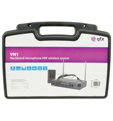 QTX 171.837UK VN1 SISTEMA INALÁMBRICO VHF CON MICRO DE CABEZA 174.5MHZ