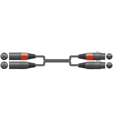 CHORD 190.029UK CABLE 2 XLR HEMBRA -...