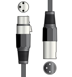 CHORD 190.081UK CABLE XLR...