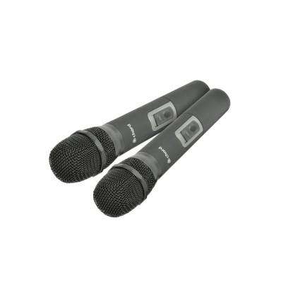 CHORD 171.975UK NU2-H SISTEMA INALÁMBRICO UHF CON 2 MICROS DE MANO 863.8MHZ + 864.8MHZ