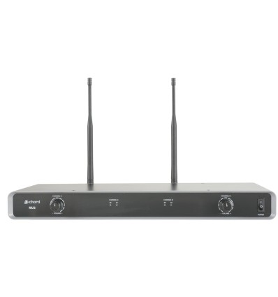 CHORD 171.977UK NU2-N SISTEMA INALÁMBRICO UHF CON 2 TRANSMISORES DE PETACA 863.8MHZ + 864.3MHZ