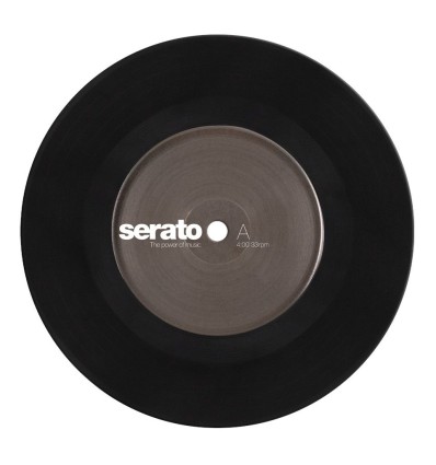 Vinilos Serato 7" Negros (Pareja) para DJs profesionales