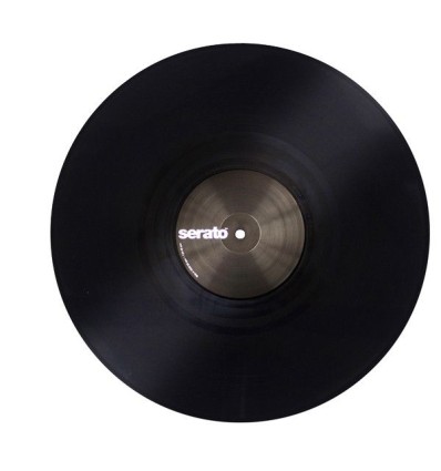 Vinilos Serato 12" Negros (Pareja) para DJs profesionales
