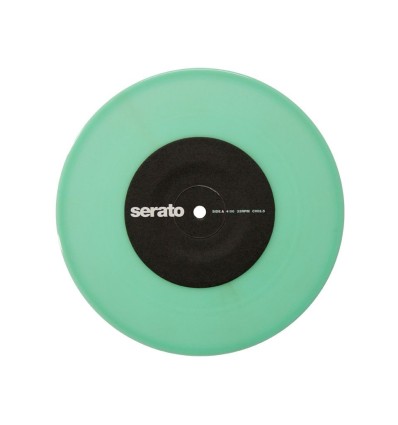 Vinilos Serato 7" Glow in the Dark (Pareja) para DJs profesionales