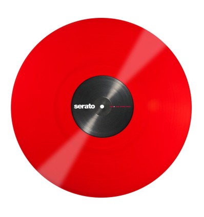 Vinilos Serato 12" Rojos (Pareja) para DJs profesionales