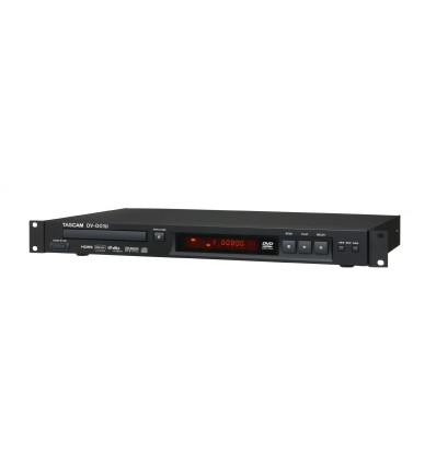 TASCAM DV-D01U - Reproductor de DVD Profesional en Rack 1U